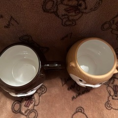 カワウソ　マグカップ　　ペアセットの画像