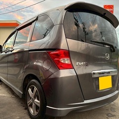 8人乗り☆フリップダウンモニター付き☆月々1.1万円〜分割払い可❗️車検2年付き！大人気☆HONDA フリード☆HDDナビ付き☆走行中DVD見れます☆電動スライドドア付き☆社外アルミ☆事故修復歴無し☆ドライブレコーダー付きのフル装備☆‼️の画像