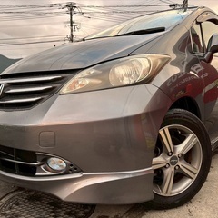 8人乗り☆フリップダウンモニター付き☆月々1.1万円〜分割払い可❗️車検2年付き！大人気☆HONDA フリード☆HDDナビ付き☆走行中DVD見れます☆電動スライドドア付き☆社外アルミ☆事故修復歴無し☆ドライブレコーダー付きのフル装備☆‼️の画像