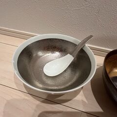 ラーメンどんぶり 究極のラーメン鉢 レンゲ付の画像