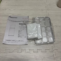 Hisense2ドア冷凍冷蔵庫（保証書付き）の画像