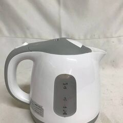 【北見市発】コム KOM 電気ケトル EasyHome KTK-300 1.0L 白 (E3671akmYM)の画像