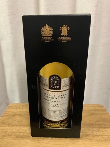 BB&R グレントファース2007 シングルカスク BB&Rグレントファース2007 (はる) 首里のウイスキーの中古あげます