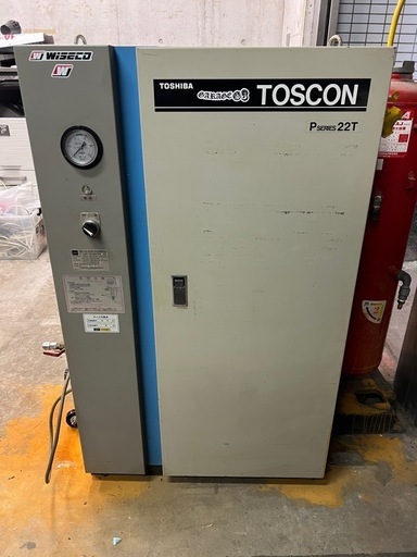 東芝エアーコンプレッサー