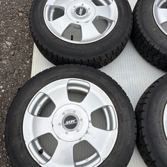 ENKEI SEIN 14x6J PCD100 スタッドレス　2023年製　165/65r14 　ルーミー　トールの画像