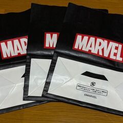 MARVEL　マーベル　紙袋　3枚セットの画像