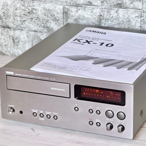 YAMAHA「KX-10」NSシリーズステレオカセットレコーダー YAMAHA「KX-10」NSシリーズステレオカセットレコーダー (maro