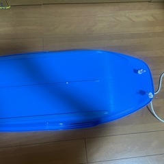 子供用　ソリ　草スキー
の画像