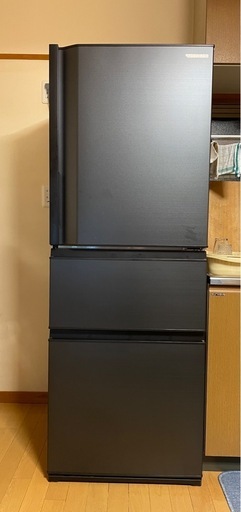 決まりました　　東芝ノンフロ冷凍冷蔵庫　ブラック