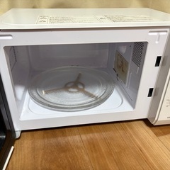  【お譲りします】2021年製　山善　電子レンジの画像