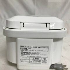 【北見市発】ハイアール Haier マイコンジャー炊飯器 JJ-M30C(W) 2016年製 3合炊き 白 (E3676wYM)の画像