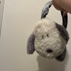 ユニバ スヌーピーの耳あての画像