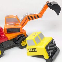 ボーネルンド トラック・ビルダー ショベルカー 働く車 おもちゃの画像