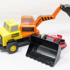 ボーネルンド トラック・ビルダー ショベルカー 働く車 おもちゃの画像