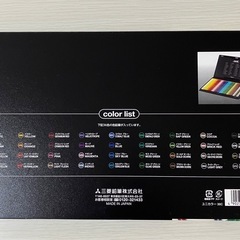 uni 36色鉛筆の画像