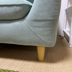ニトリ2人ソファ(カバー付き)の画像