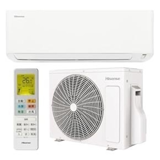 エアコン取り付け込み「中古」