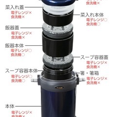 保温弁当箱 本日のみの画像