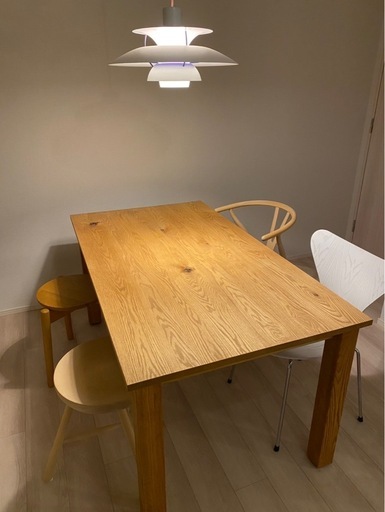 DINING TABLE | ROUGH TOP | OAK – CLEAR - P/P