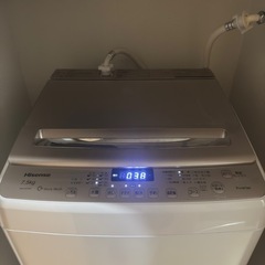 ハイセンス　HW-DG75A 7.5kg  洗濯機
の画像