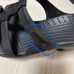 crocsサンダルの画像