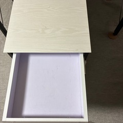 ニトリ　机　デスクワゴンセットの画像