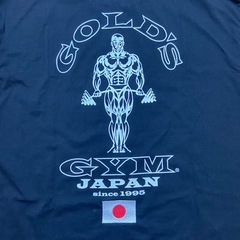 GOLD'S GYM ゴールドジム 記念限定Tシャツ 日本国旗 Lサイズ 完売品の画像