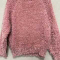 ニット　ピンク　ふわふわ　もこもこ　ぴんく　暖かい　可愛い　オシャレ　トップス サイズ : Mの画像