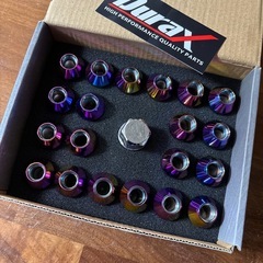 Durax Racing Nut 20個 ロックナット M12 × 1.5の画像