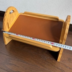 犬猫 ペット 愛犬 ご飯台 食器台 ダイニング  高さ調節可能の画像