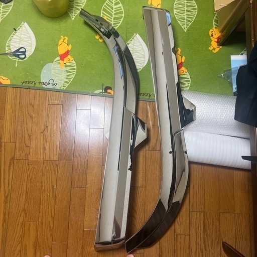 17スーパーグレート純正メッキフェンダー左右セット