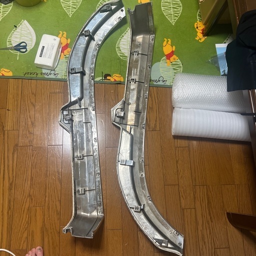 17スーパーグレート純正メッキフェンダー左右セット