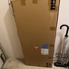 【新品】トイレ 吊り戸棚　LIXIL アッパーキャビネット ウォルナットの画像