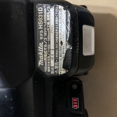 makita マキタ　 165mm充電式マルノコ　 本体のみ　HS631D ジャンク品の画像
