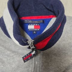 TOMMY HILFIGER トミーフィルガー スウェット ハーフジップ 古着の画像
