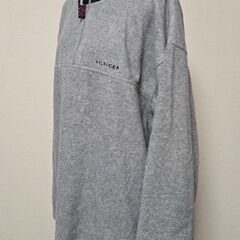 TOMMY HILFIGER トミーフィルガー スウェット ハーフジップ 古着の画像