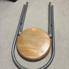 折りたたみイスの画像