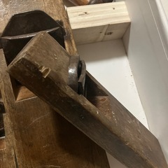 【大工道具】　箱も差し上げます　カンナ　大　中　小　豆カンナ　ノミ大小　目地小手の画像
