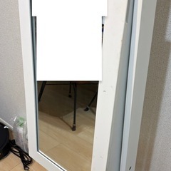 全身鏡　収納付き　ミラーの画像