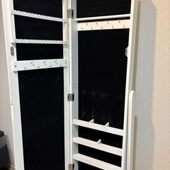 全身鏡　収納付き　ミラーの画像