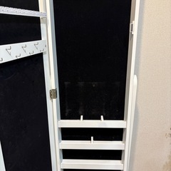 全身鏡　収納付き　ミラーの画像