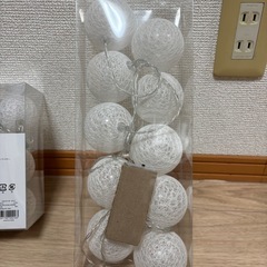 LEDコットンボールライトの画像