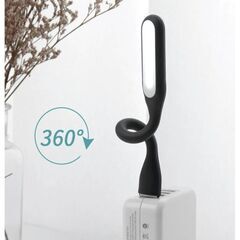 新品■USB読書ライト　ピンクの画像