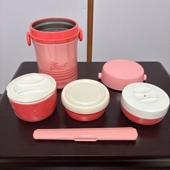 2点含め 保温弁当箱の画像