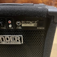 ギターベースアンプ　guitar bass RUMBLE 15 Fenderの画像