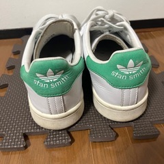 adidas Stan Smith ホワイト/グリーン　26センチの画像