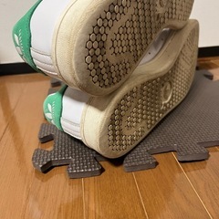 adidas Stan Smith ホワイト/グリーン　26センチの画像