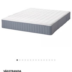 IKEA ベッドフレーム ＆ マットレス セット販売（または別々でもOK）の画像