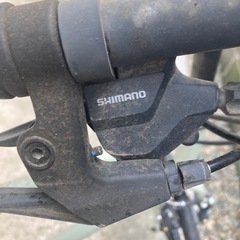 ミニベロ 自転車本体 SHIMANOギアライトグリーンの画像