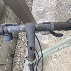 ミニベロ 自転車本体 SHIMANOギアライトグリーンの画像